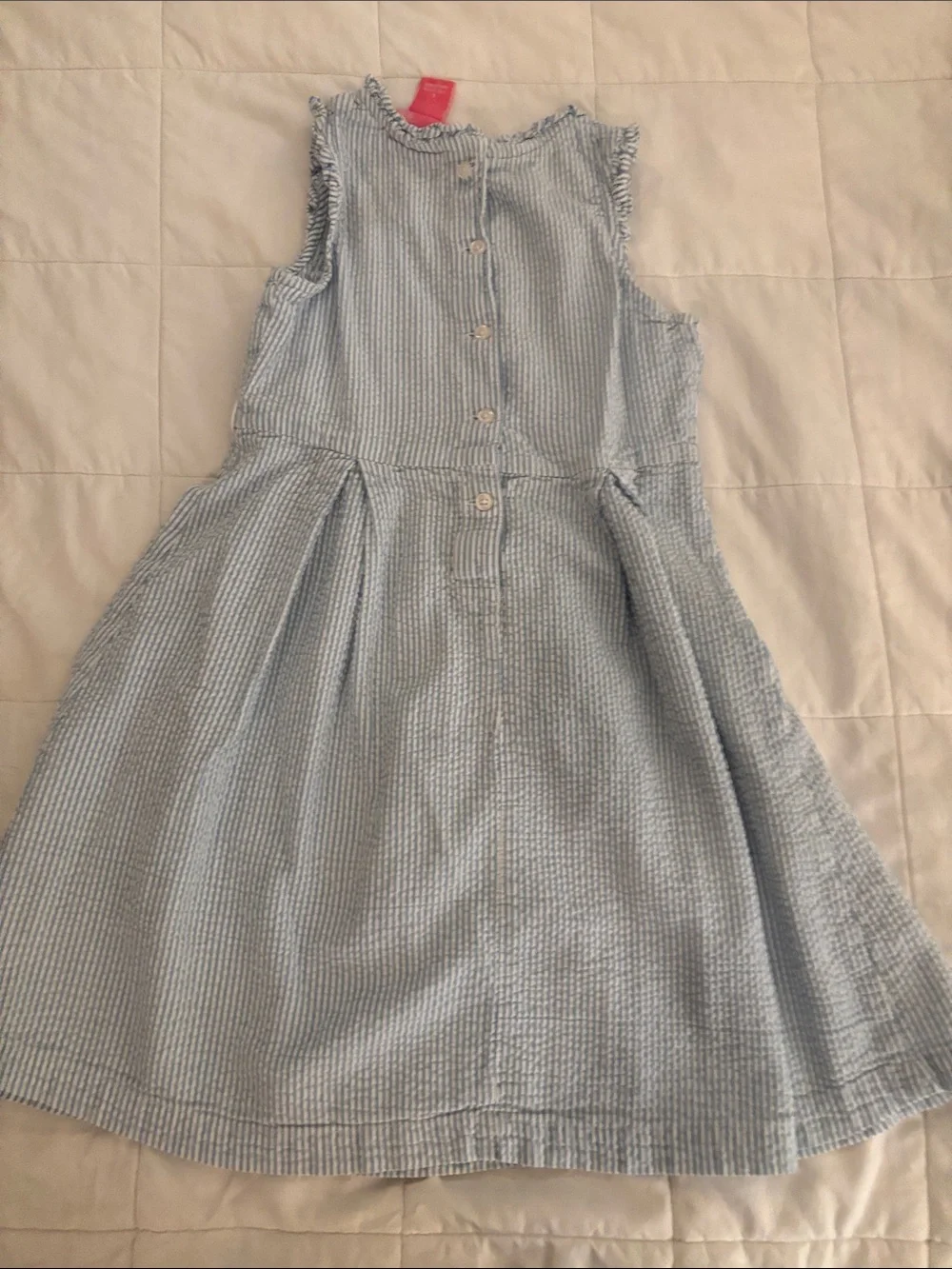 J.Khaki Kids sleeveless seersucker